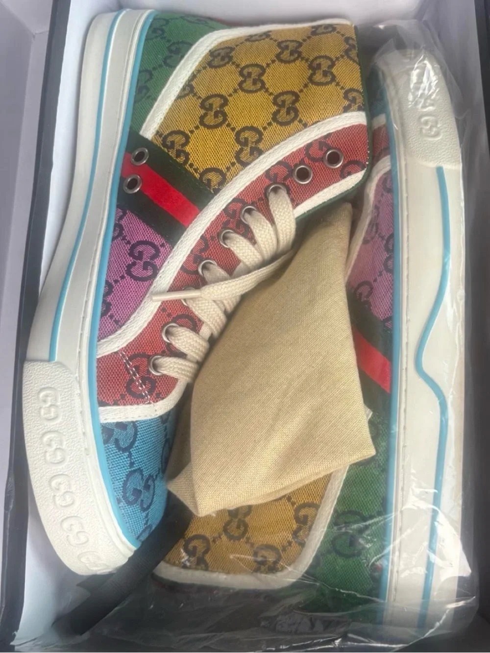 Gucci Multicolor High-Top Sneaker
